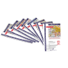 Set of ICAO charts Germany 2025 MF incl. night low routes - without foil, folded