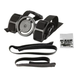 RAM Mounts Arm-/Beinbefestigung - mit Aufnahme für runde Basisplatte, Gummibänder (Arm u. Bein), Klettverschluss