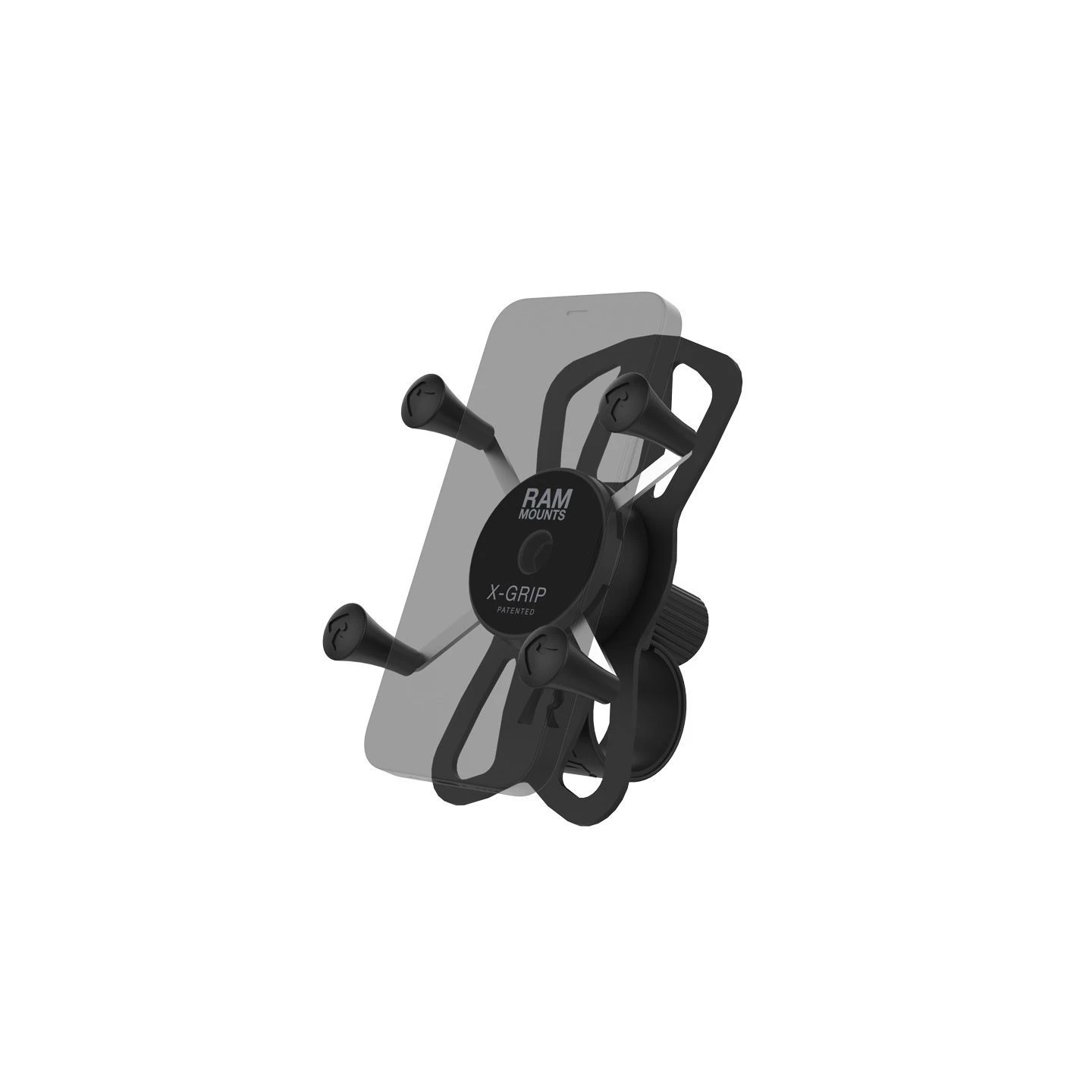 RAM® X-Grip® Phone Mount with RAM® Tough-Strap™ Handlebar Base
