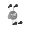 RAM® X-Grip® Phone Mount with RAM® Tough-Strap™ Handlebar Base