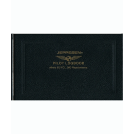 Jeppesen European Pilot Logbook - Hardcover, appro