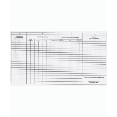 Jeppesen European Pilot Logbook - Hardcover, ca. 250 Seiten