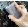 Microfiber sponge for aircraft cleaning