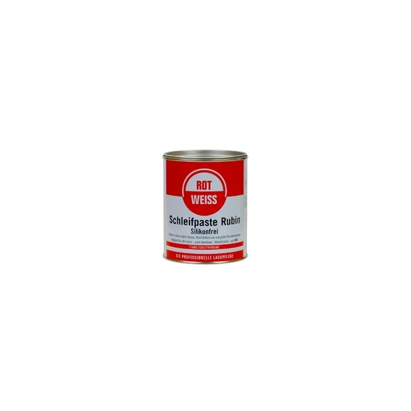 ROTWEISS - Schleifpaste Rubin, 750 ml Dose