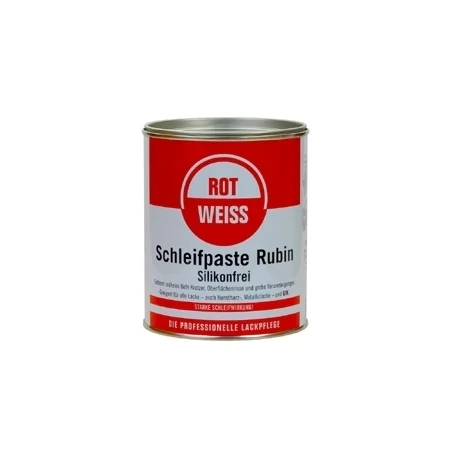 ROTWEISS - Schleifpaste Rubin, 750 ml Dose