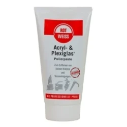 ROTWEISS - Acryl- & Plexiglas-Polierpaste, 150 ml Tube