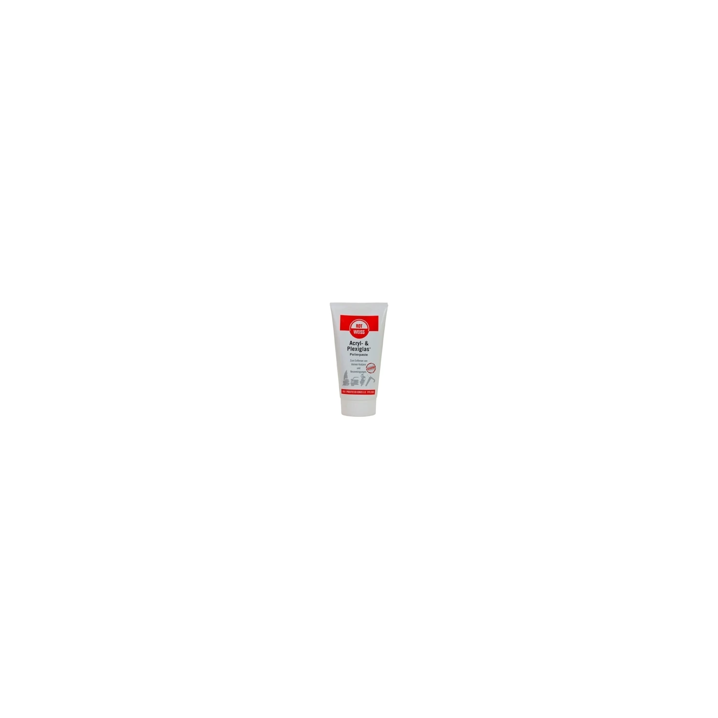 ROTWEISS - Acryl- & Plexiglas-Polierpaste, 150 ml Tube