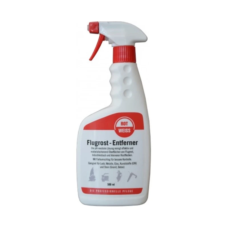 ROTWEISS - Flugrost-Entferner, 500 ml Sprühflasche