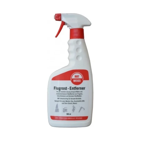 ROTWEISS - Flugrost-Entferner, 500 ml Sprühflasche