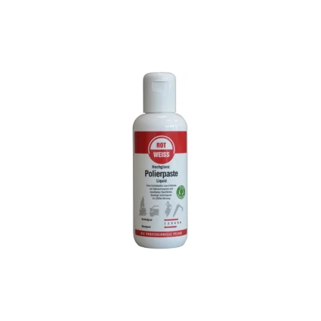ROTWEISS - Hochglanz Polierpaste Liquid, Flasche à 250 ml
