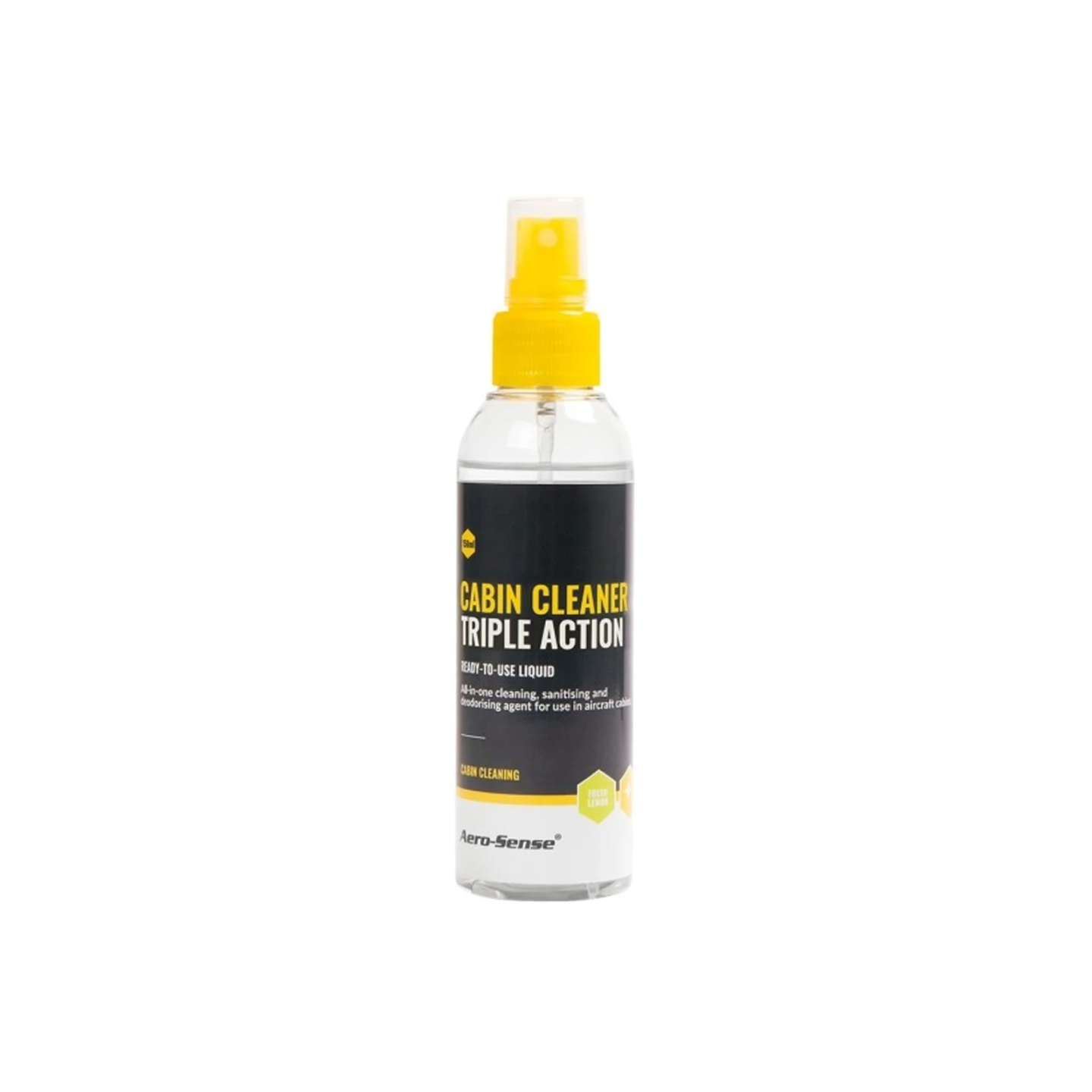 Aero-Sense Cabin Cleaner Fresh Lemon - 150 ml spray bottle