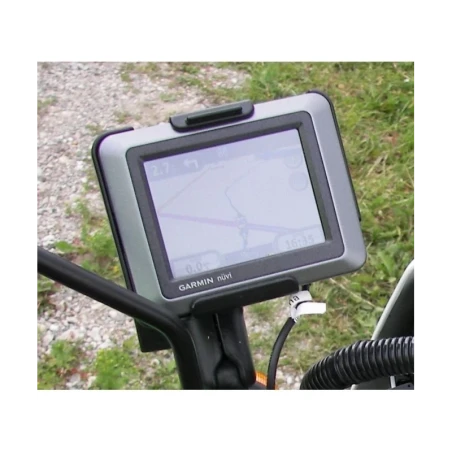Gerätehalteschale für Garmin zumo 220 / nüvi 220 & 5xx Serie (ohne Schutzhüllen) - Diamond-Anbindung (Trapez), Schrauben-Set