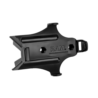 Gerätehalteschale für Garmin GPSMAP 176/196/296/396/495/496 (ohne Schutzhüllen) - Diamond-Anbindung (Trapez), Schrauben-Set