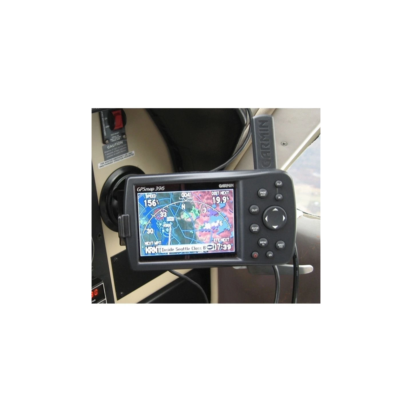 Device holder for Garmin GPSMAP 176/196/296/396/495/496 (without protective covers) - Diamond connection (harness)