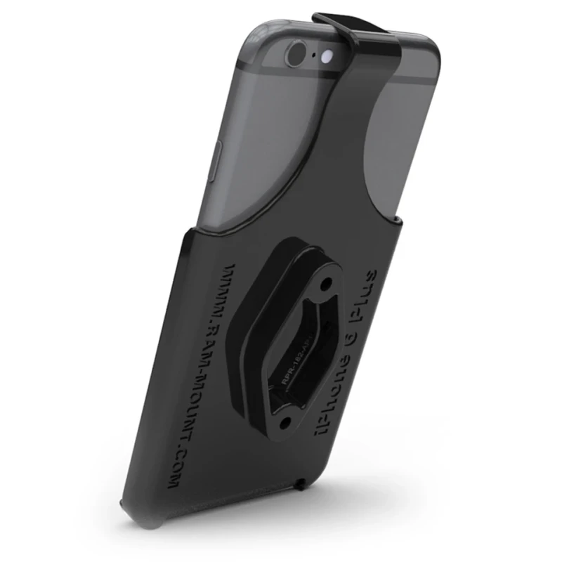 Gerätehalteschale für Apple iPhone XS Max / 7 PLUS / 6 PLUS(ohne Schutzhüllen/-gehäuse) - Diamond-Anbindung (Trapez)