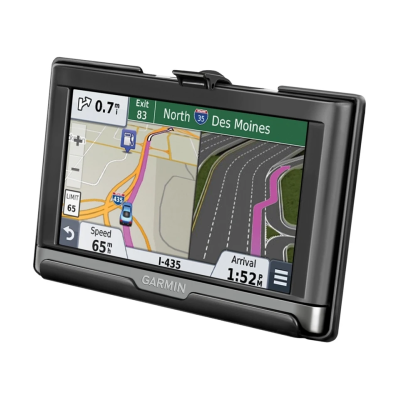 Gerätehalteschale für Garmin nüvi 2557LMT/2577LT/2597LMT (ohne Schutzhüllen) - Diamond-Anbindung (Trapez), Schrauben-Set
