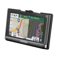 Gerätehalteschale für Garmin nüvi 2557LMT/2577LT/2597LMT (ohne Schutzhüllen) - Diamond-Anbindung (Trapez), Schrauben-Set