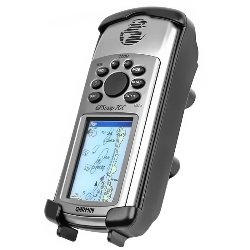 Gerätehalteschale für Garmin GPSMAP 76/76C/76CSx/96/96C (ohne Schutzhüllen) - Diamond-Anbindung (Trapez), Schrauben-Set