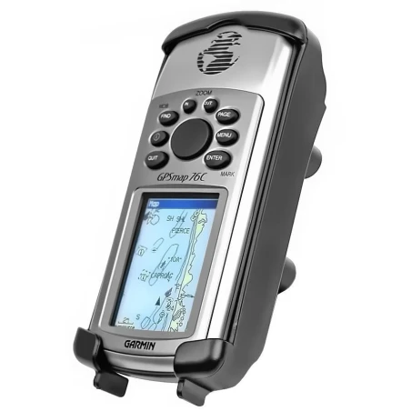 Gerätehalteschale für Garmin GPSMAP 76/76C/76CSx/96/96C (ohne Schutzhüllen) - Diamond-Anbindung (Trapez), Schrauben-Set