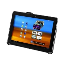Gerätehalteschale für Samsung Galaxy Tab 10.1/Tab 2 10.1 (ohne Schutzhüllen/-gehäuse) - AMPS-Anbindung, Schrauben-Set