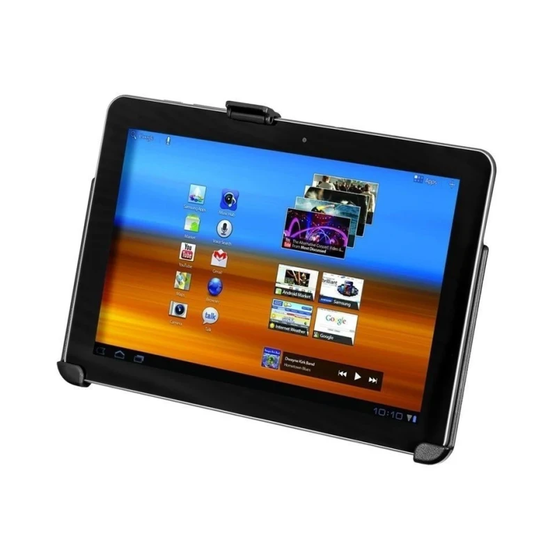 Gerätehalteschale für Samsung Galaxy Tab 10.1/Tab 2 10.1 (ohne Schutzhüllen/-gehäuse) - AMPS-Anbindung, Schrauben-Set