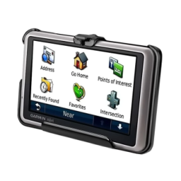 Device holder for Garmin nüvi 13xx/24xx series (without protective covers) - Diamond connection (trapezoid), screw set