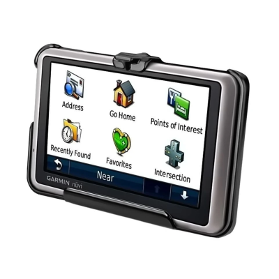 Gerätehalteschale für Garmin nüvi 13xx/24xx Serien (ohne Schutzhüllen) - Diamond-Anbindung (Trapez), Schrauben-Set