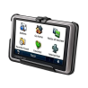 Device holder for Garmin nüvi 13xx/24xx series (without protective covers) - Diamond connection (trapezoid), screw set