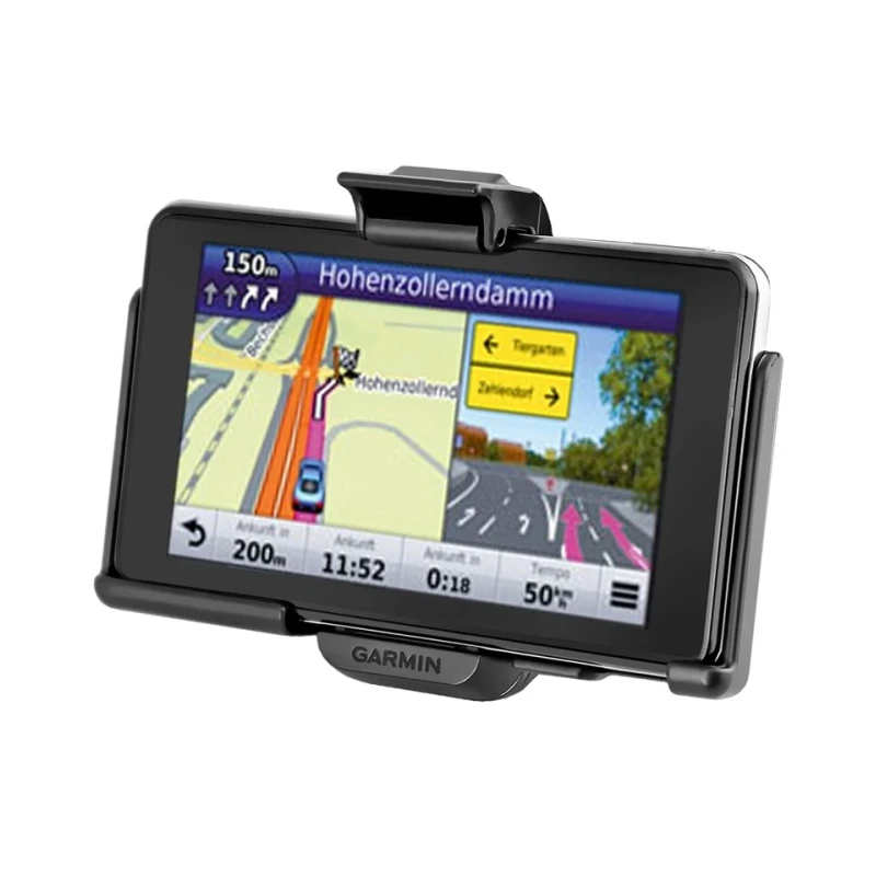 Gerätehalteschale für Garmin nüvi 34xx/37xx Serien (ohne Schutzhüllen) - Diamond-Anbindung (Trapez), Schrauben-Set