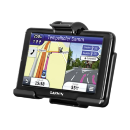 Device holder for Garmin nüvi 24xx/25xx series (without protective covers) - Diamond connection (trapezoid), screw set