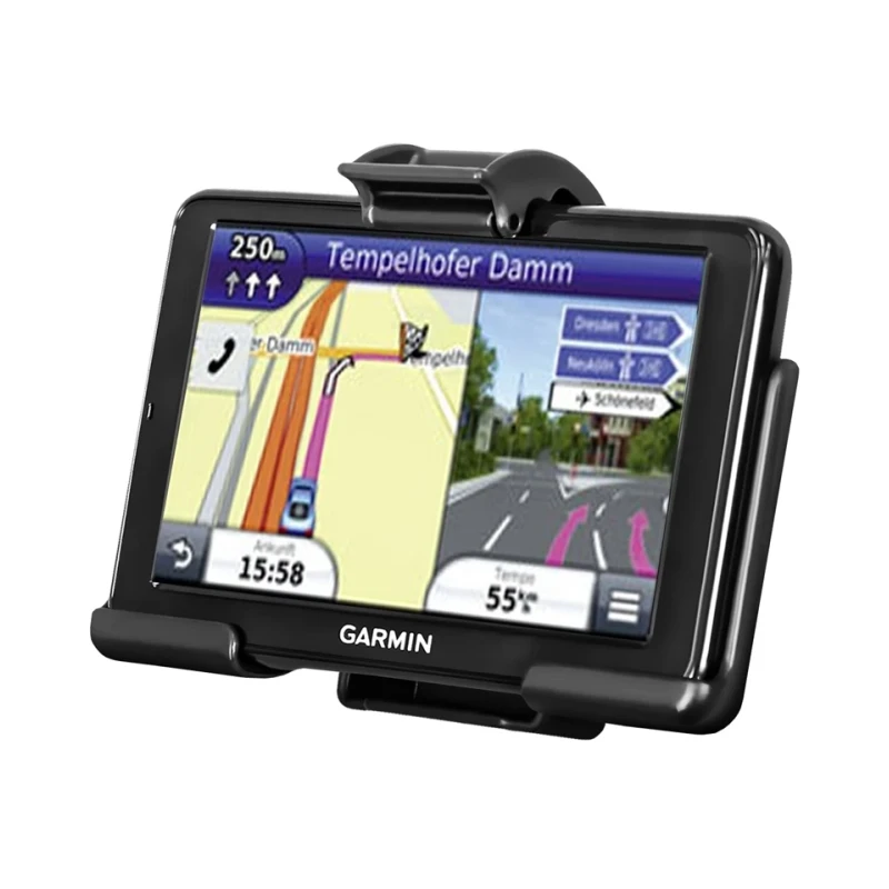 Gerätehalteschale für Garmin nüvi 24xx/25xx Serien (ohne Schutzhüllen) - Diamond-Anbindung (Trapez), Schrauben-Set