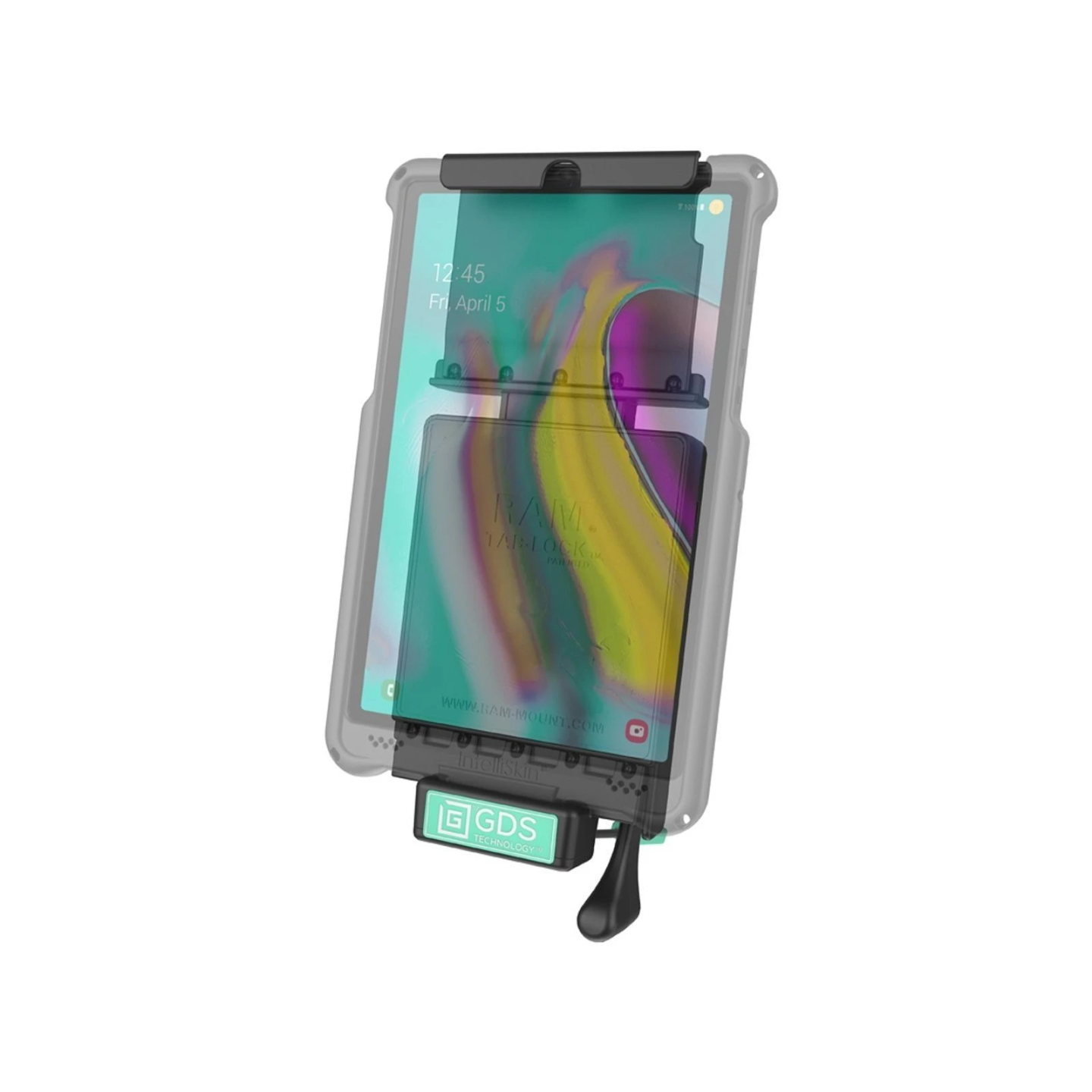GDS docking station Samsung Tab S5e and Tab A 10.1 (2019) in IntelliSkin charging/protective cases - lockable, USB-C