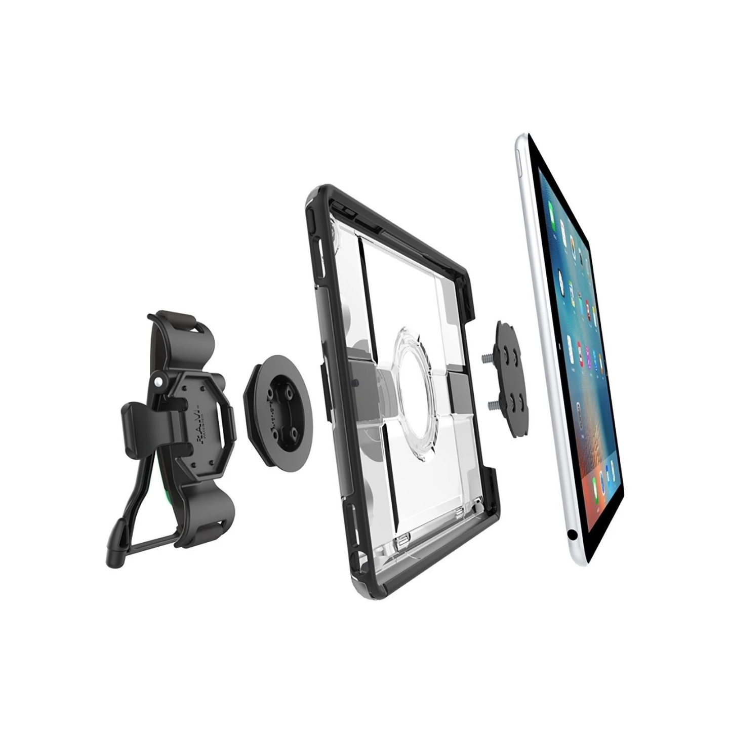 Hand strap with adapter for Otterbox uniVERSE case (Apple iPads) - incl. stand function