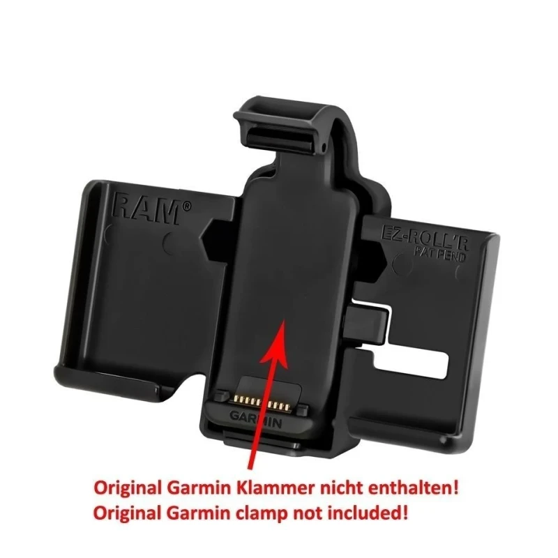 Gerätehalteschale für Garmin nüvi 3550LM/3590LMT (ohne Schutzhüllen) - Diamond-Anbindung (Trapez), Schrauben-Set