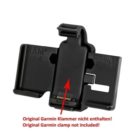 Gerätehalteschale für Garmin nüvi 3550LM/3590LMT (ohne Schutzhüllen) - Diamond-Anbindung (Trapez), Schrauben-Set