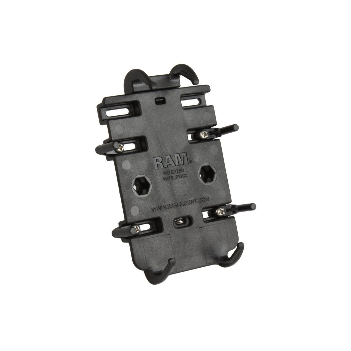 Universal cradle (composite material) for small electronic devices - Diamond connection (trapezoid), screw set