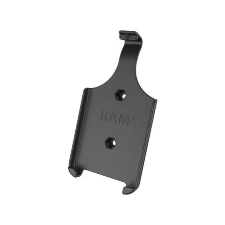 Gerätehalteschale für Apple iPhone X / Xs (ohne Schutzhüllen etc.) - 2-Loch AMPS-Anbindung (Trapez), Schrauben-Set