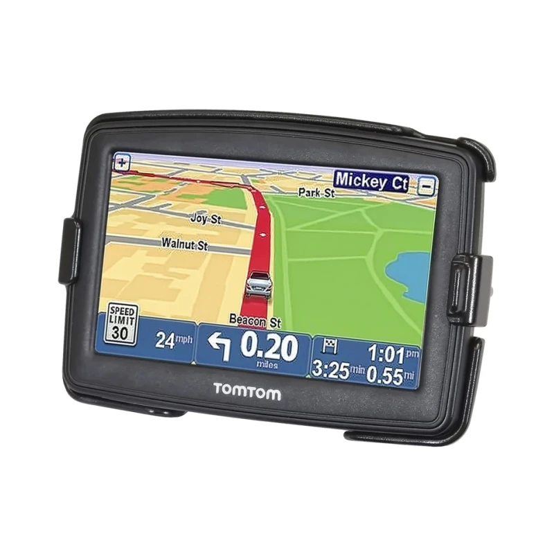 Gerätehalteschale für TomTom Start 45 / XL 3xx (ohne Schutzhüllen) - Diamond-Anbindung (Trapez), Schrauben-Set