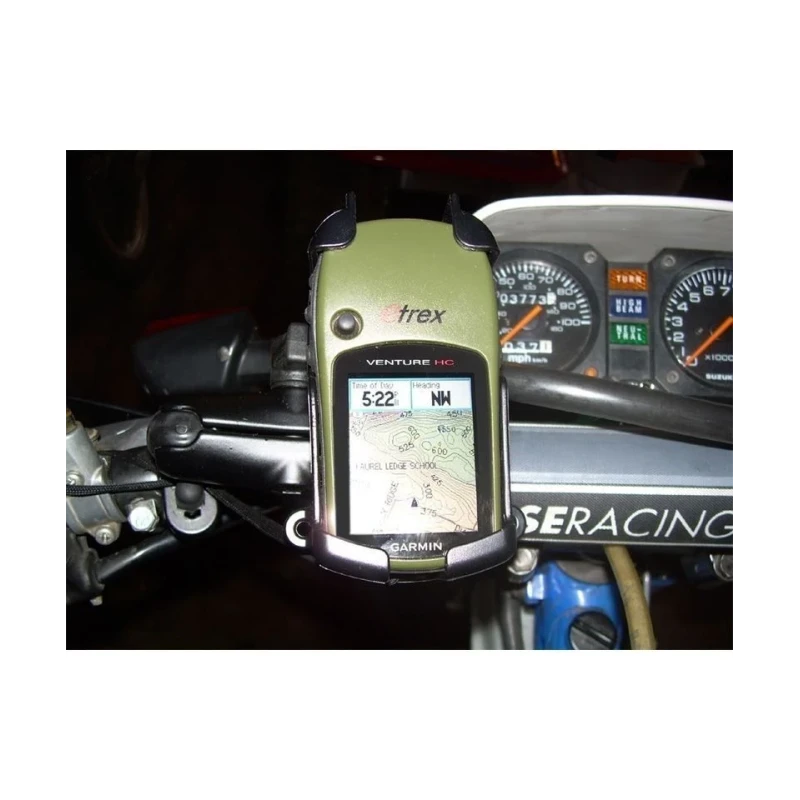 Gerätehalteschale für Garmin eTrex Color Serie (ohne Schutzhüllen) - Diamond-Anbindung (Trapez), Schrauben-Set