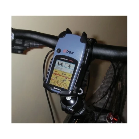 Gerätehalteschale für Garmin eTrex Color Serie (ohne Schutzhüllen) - Diamond-Anbindung (Trapez), Schrauben-Set