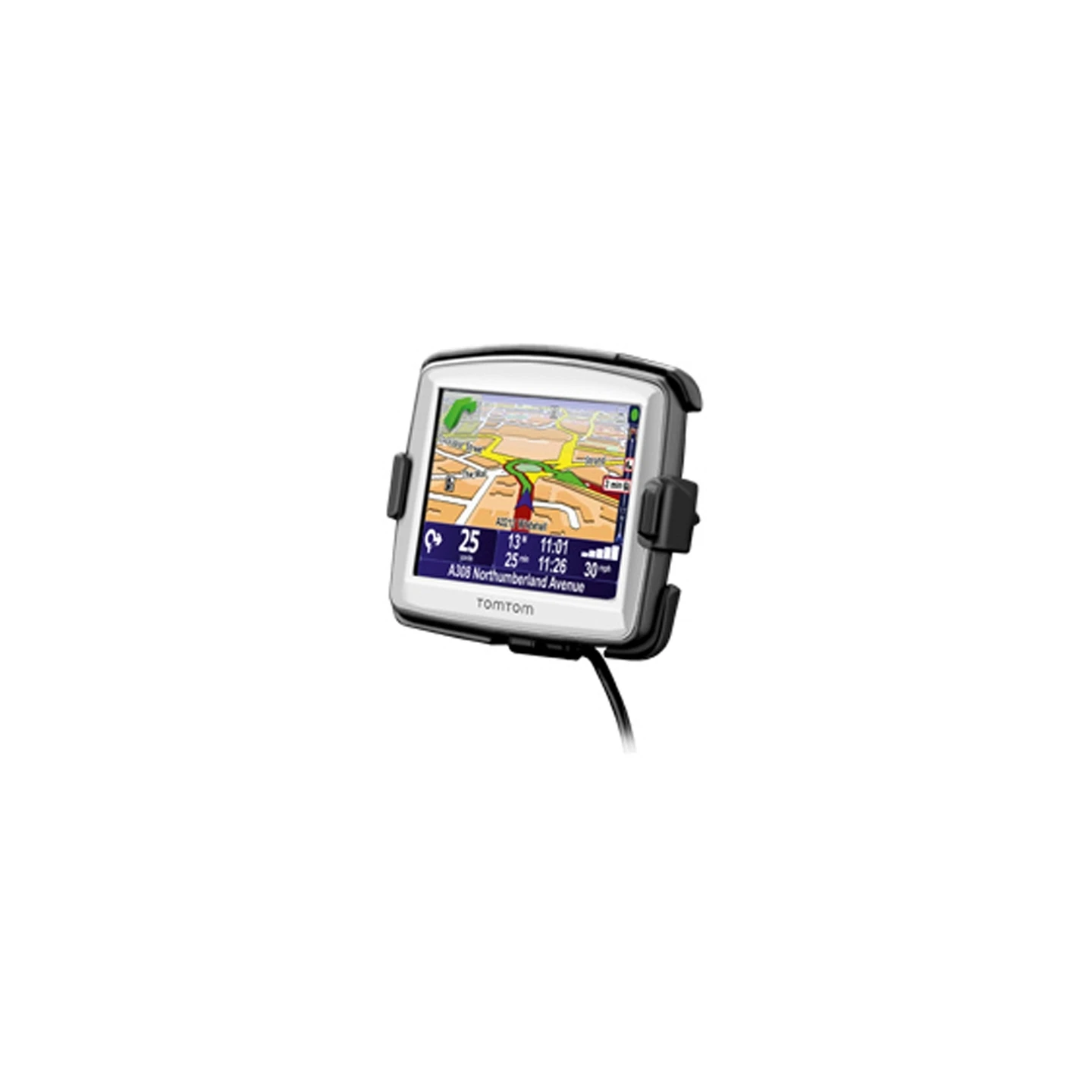 Device holder for TomTom One 125/130/130S (without protective covers) - Diamond connection (harness), screw set