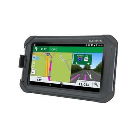 Sicherheitsgehäuse für Garmin Fleet 7X0 Serie (ohne Schutzhüllen) - Diamond-Anbindung (Trapez), Schrauben-Set