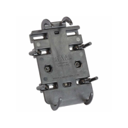 Universal cradle (composite material) for small electronic devices - with Diamond base plate (trapezoid), (1 inch)