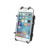 Universal cradle (composite material) for small electronic devices - with Diamond base plate (trapezoid), (1 inch)