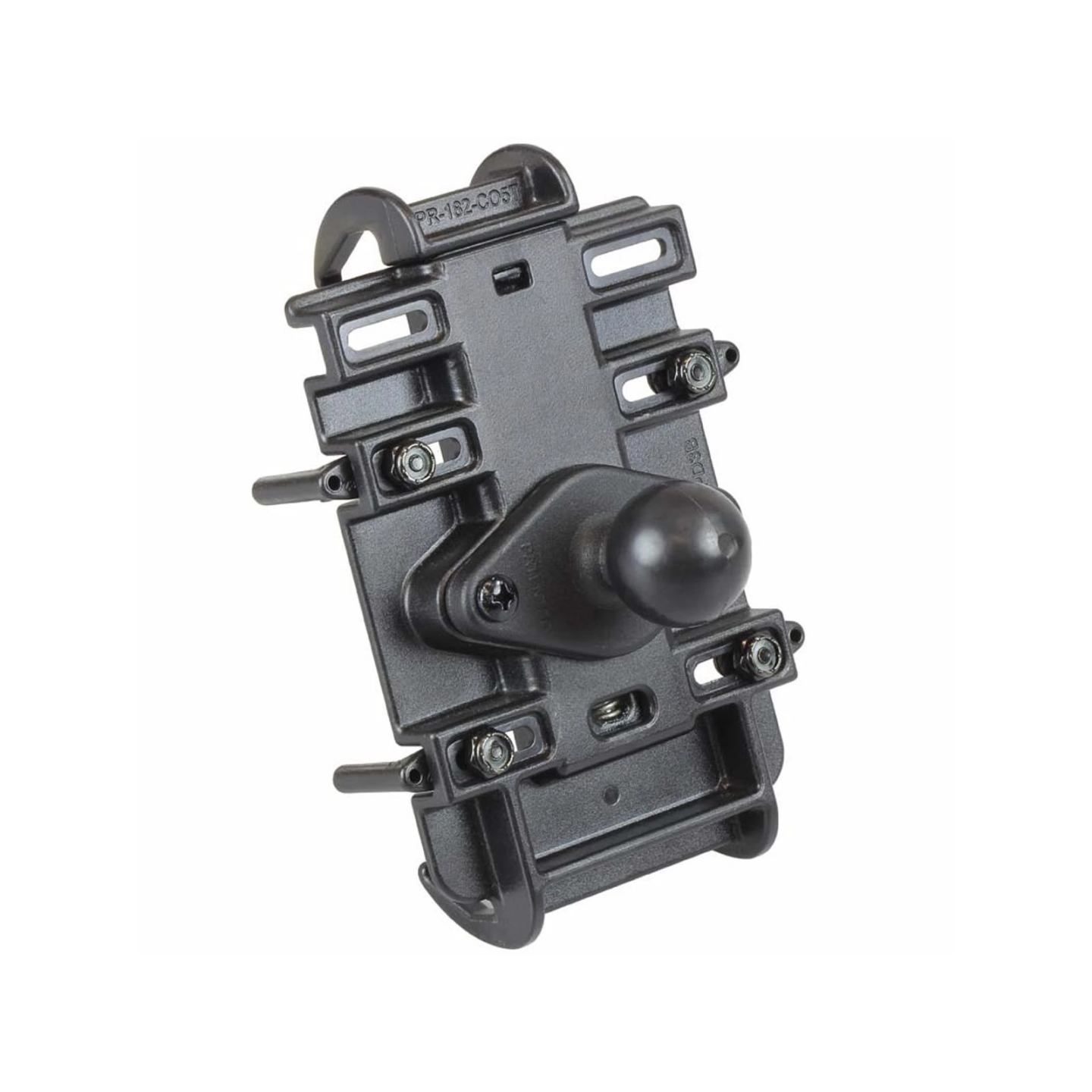 Universal cradle (composite material) for small electronic devices - with Diamond base plate (trapezoid), (1 inch)