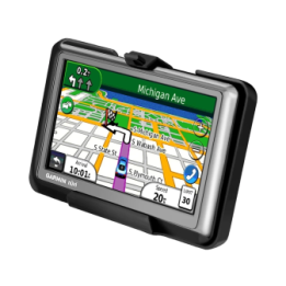 Device holder for Garmin nüvi 14xx series (without protective covers) - Diamond connection (trapezoid), screw set