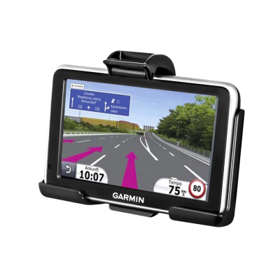 Gerätehalteschale für Garmin nüvi 23xx Serie (ohne Schutzhüllen) - Diamond-Anbindung (Trapez), Schrauben-Set