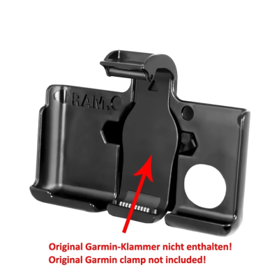 Gerätehalteschale für Garmin nüvi 23xx Serie (ohne Schutzhüllen) - Diamond-Anbindung (Trapez), Schrauben-Set