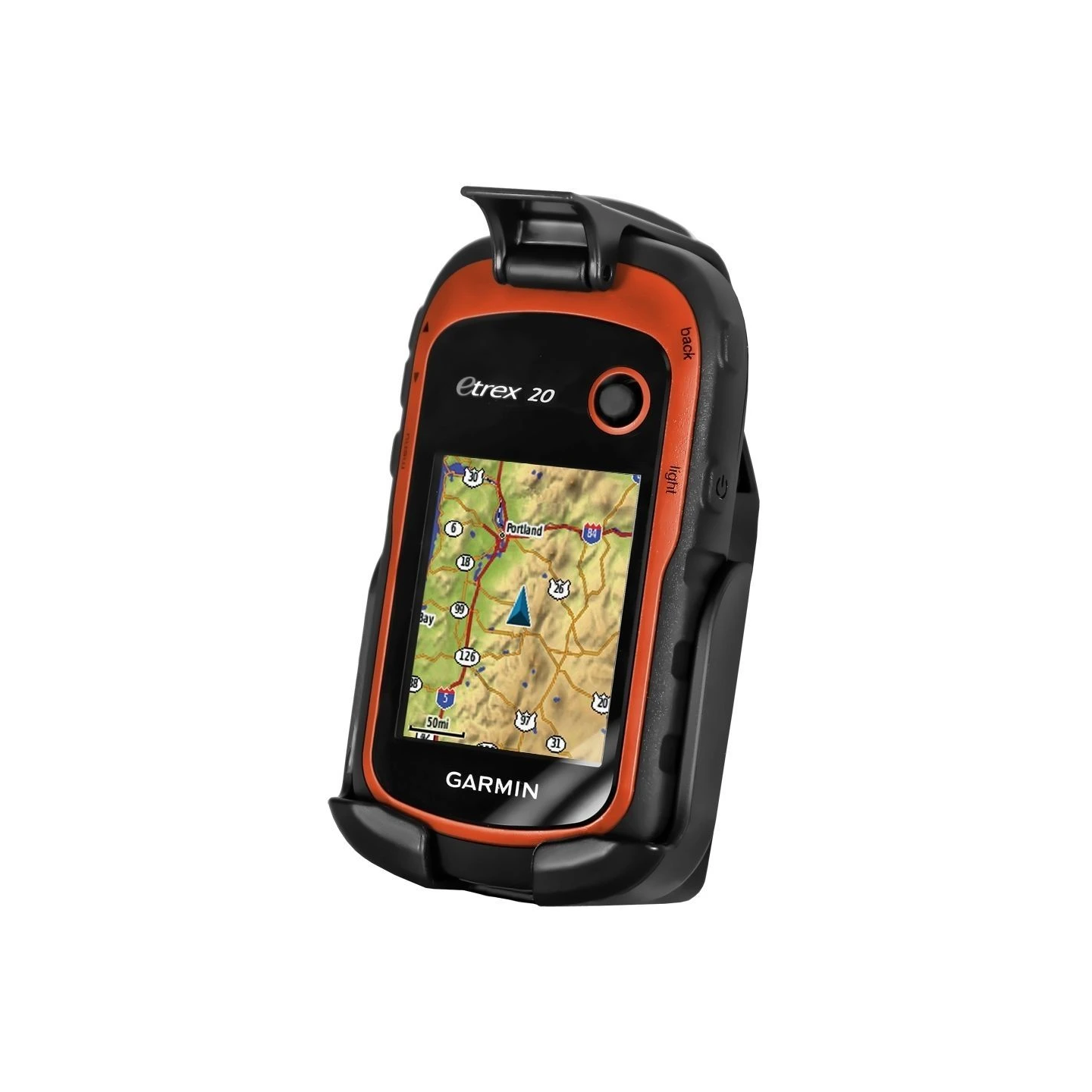 Device holder for Garmin eTrex 10/20/30 (without protective covers) - Diamond connection (harness), screw set