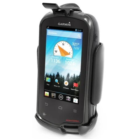 Gerätehalteschale für Garmin Monterra Serie (ohne Schutzhüllen) - Diamond-Anbindung (Trapez), Schrauben-Set